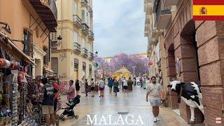 |4K| Walking in Malaga | Discover this beautiful City | This city Surprised us | Andalusia | Spain