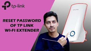 How to Reset Password of TP Link Wi-Fi Extender /Repeater