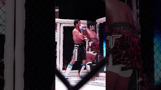 Abdur Costello with a ninja choke at NFC 176 in Alpharetta GA to seal the deal.