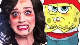 SPONGEBOB PICCHIA KATY PERRY - Gmod Funny Moments ITA (Scary Map)