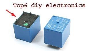 Top 6 awesome diy electronics projects using relay, super simple