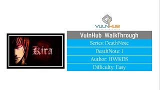 DeathNote: 1|| VulnHub Complete Walkthrough