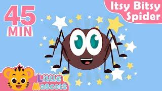 Itsy Bitsy Spider + The Bath Song + more Little Mascots Nursery Rhymes & Kids Songs