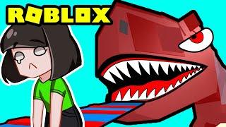 КАК СБЕЖАТЬ от ДИНОЗАВРА в Роблокс? Новый Паркур ОББИ в Roblox Obby