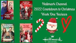 Hallmark Countdown to Christmas Movies - Week One Reviews.