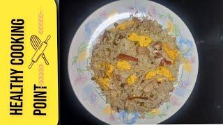 Restaurant style chicken egg fried rice/by Healthy cooking point#recipe