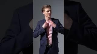 Классический деловой костюм двойка тёмно-синего цвета для мужчин ROYAL SPIRIT "Пастер"