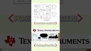 Texas Instruments Series PCM1794ADBR  Audio converters integrated circuit(Audio DACs mcu) #audiodac