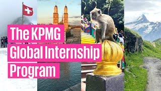 The KPMG Global Internship Program: Open a world of opportunity