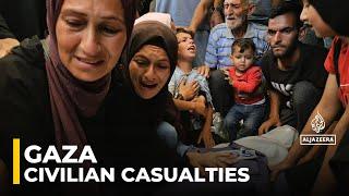 Civilian casualties: Israel attacks Gaza strip's residential areas