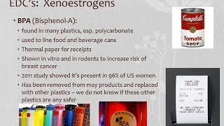 HSB Lecture 4d   Xenoestrogens