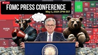 05/01 Live FOMC Jerome Powell Press Conference + Market Reaction | Watch this Level for Massive Move