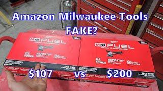 Amazon MILWAUKEE Tools FAKE or THE SAME? Half Price!