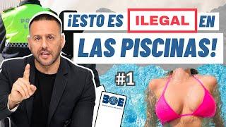 ¡Esto es ILEGAL en las PISCINAS! Parte 1