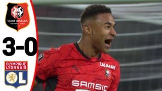 Rennes vs Lyon (3-0) Henrik Meister Goal | All Goals and Extended Highlights