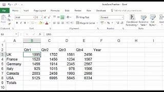 This week's 60 Seconds of Genius - AutoSum in Excel