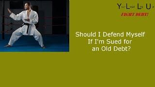 Should I Defend Myself Pro Se when Sued for Debt?