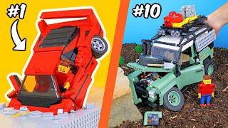 I CRASHED LEGO CARS...