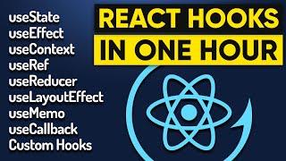 React Hooks in ONE Video 2022 [ EASIEST Explanation ] | React JS Tutorial