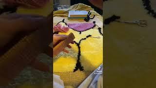 LatchHook Rug Making, How to LatchHook