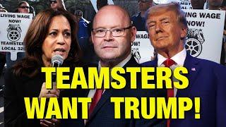 Teamsters REFUSE To Endorse Kamala Harris!