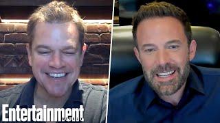 Matt Damon Interviews Ben Affleck About 'The Tender Bar' & His Film Career | Entertainment Weekly