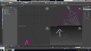 Анимации в 3д максе с использованием инверсной кинематики