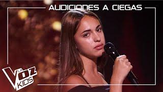 Sofía Savov canta "I don't wanna be you any more" | Audiciones a ciegas | La Voz Kids 2025
