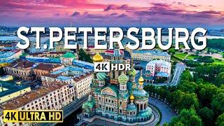 Saint Petersburg 4K Video Ultra HD With Inspiring Music - 60 FPS - 4K Nature Film