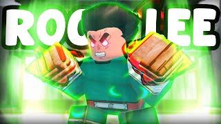 I Unlocked 8 GATES as ROCK LEE to DESTROY PLAYERS in Legends Battlegrounds