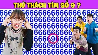 Hà Sam Thử Thách Tìm Số 9 Trong Số 6 - Thử Tài Trí Tuệ, Ai Là Người Tinh Mắt Nhất