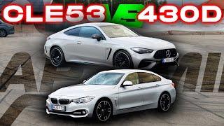 ÖRÖK KÉRDÉS: Merci vagy BMW? / BMW 430d tuning vs. Mercedes CLE53 AMG (Laptiming Ep. 354.)