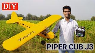 How to make rc plane | piper cub j3 | #pipercubj3 #rcplane