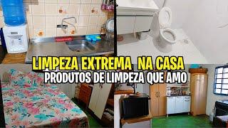 LIMPEZA EXTREMA NA CASA/ PRODUTOS DE LIMPEZA QUE AMO/ FAXINA PESADA