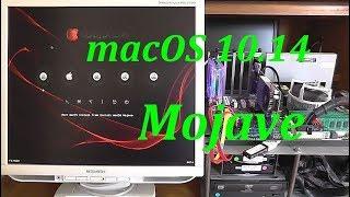 Test installation of  "macOS 10.14"  by  "Mojave Olarila"