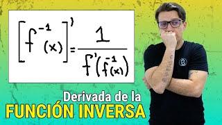  Derivada de la FUNCIÓN INVERSA  #derivadas #calculodiferencial