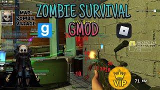 ZOMBIE SURVIVAL WIN feat SUBS - ZOMBIE VILLAGE MAP | Zombie Survival Gmod on @Roblox