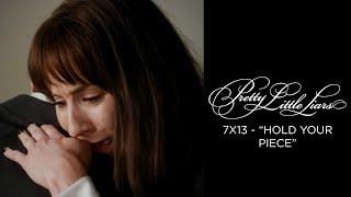 Pretty Little Liars - Toby Breaks Down To Spencer Over Yvonne's Death - "Hold Your Piece" (7x13)