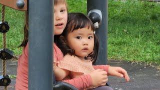 [SUB] RUDA made a new friend at the Playground in Prague. 