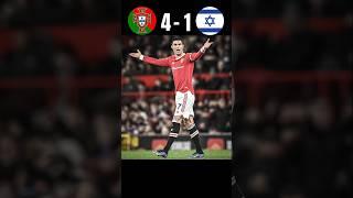 Portugal vs Israel _ Next qualified ___  Football (Ronaldo)  Action time  goal #footballmatch