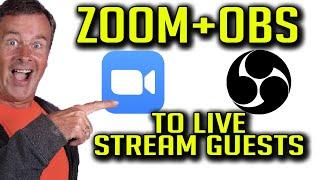 How To Live Stream Multiple People With Zoom And Obs