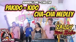 PAKIDO KIDO CHA - CHA MEDLEY  - JAMMING TIME - ARLIN, CATHY,SABEL & ROMEL AT ZALDY MINI STUDIO