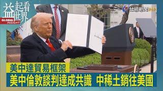 益起看世界-美中貿易達成共識 回到日內瓦會談框架 新華社發新聞稿 暗示會繼續磋商 美財長貝森特出席聽證會 籲中方遵守日內瓦協議