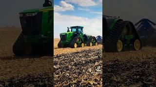 Tractors Moving The Earth! #johndeere #tractor #farmlife #agriculture #tillage #case #demo #farming