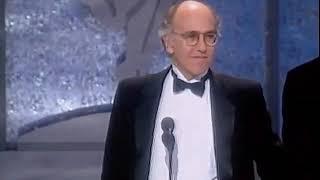 Larry David accepts Emmy Award for "The Contest" in 1993