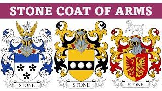 Stone Coat of Arms & Family Crest - Symbols, Bearers, History