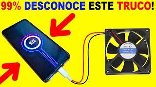 3 TRUCOS PARA CARGAR TU CELULAR SIN ELECTRICIDAD!