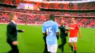 Manchester City 1:0 Manchester United (16.04.) BALOTELLI VS. FERDINAND FIGHT!!!