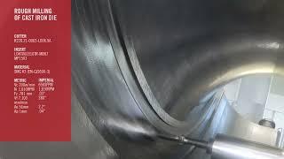 Internal Rough Milling of Cast Die | Seco Tools