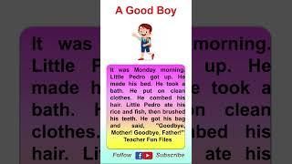 "The Good Boy: A Heartwarming Tale of Kindness" #good #boy  #boyfriend  #youtubeshorts #ytshort